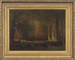 Trout Brook a Catskillsben, 1875